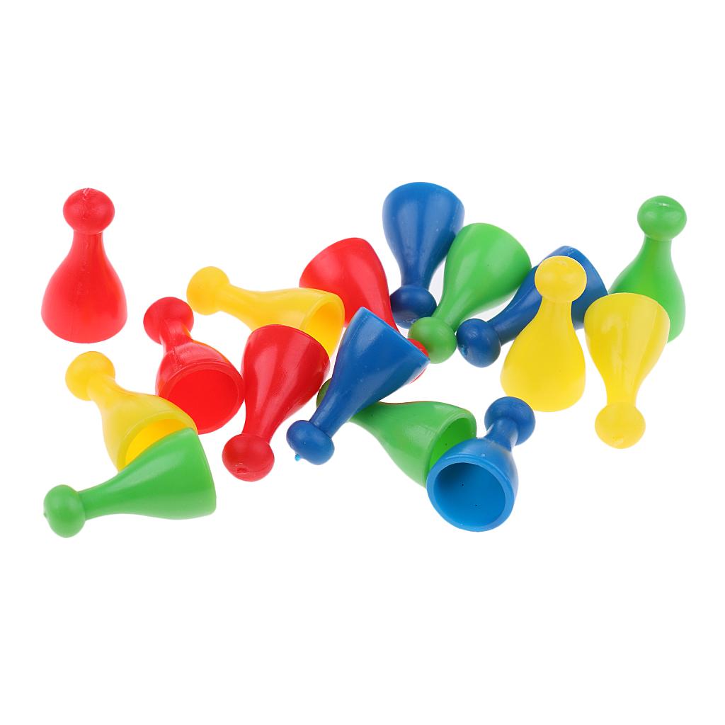Board Game Halma - 16'lı Plastik Satranç Piyon Taşları Masa