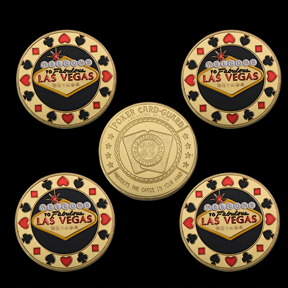 Board Game With Chips - 5 adet Nevada'ya Hoş Geldiniz Las