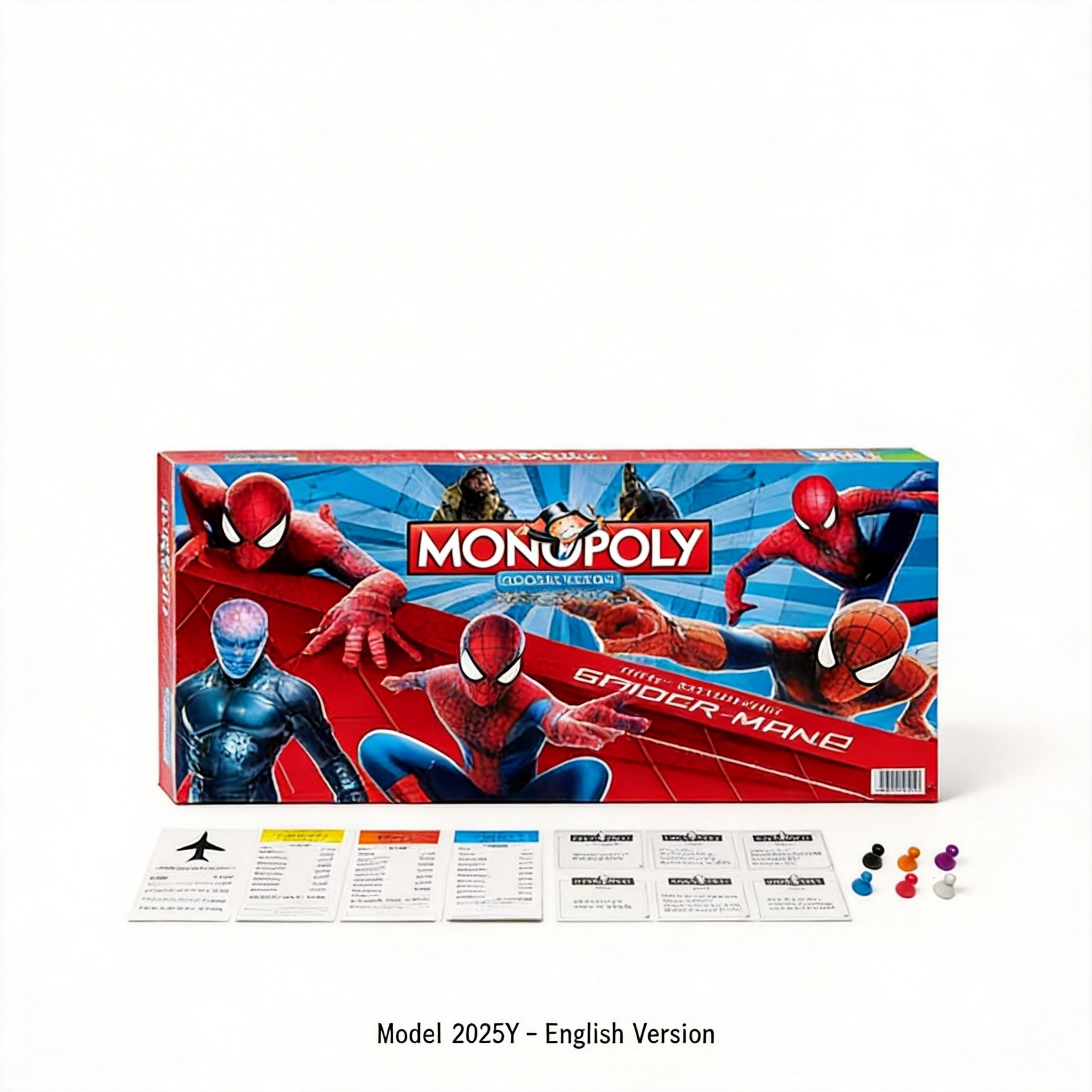 Board Game Night - Örümcek Adam Monopoly Masa Oyunu -