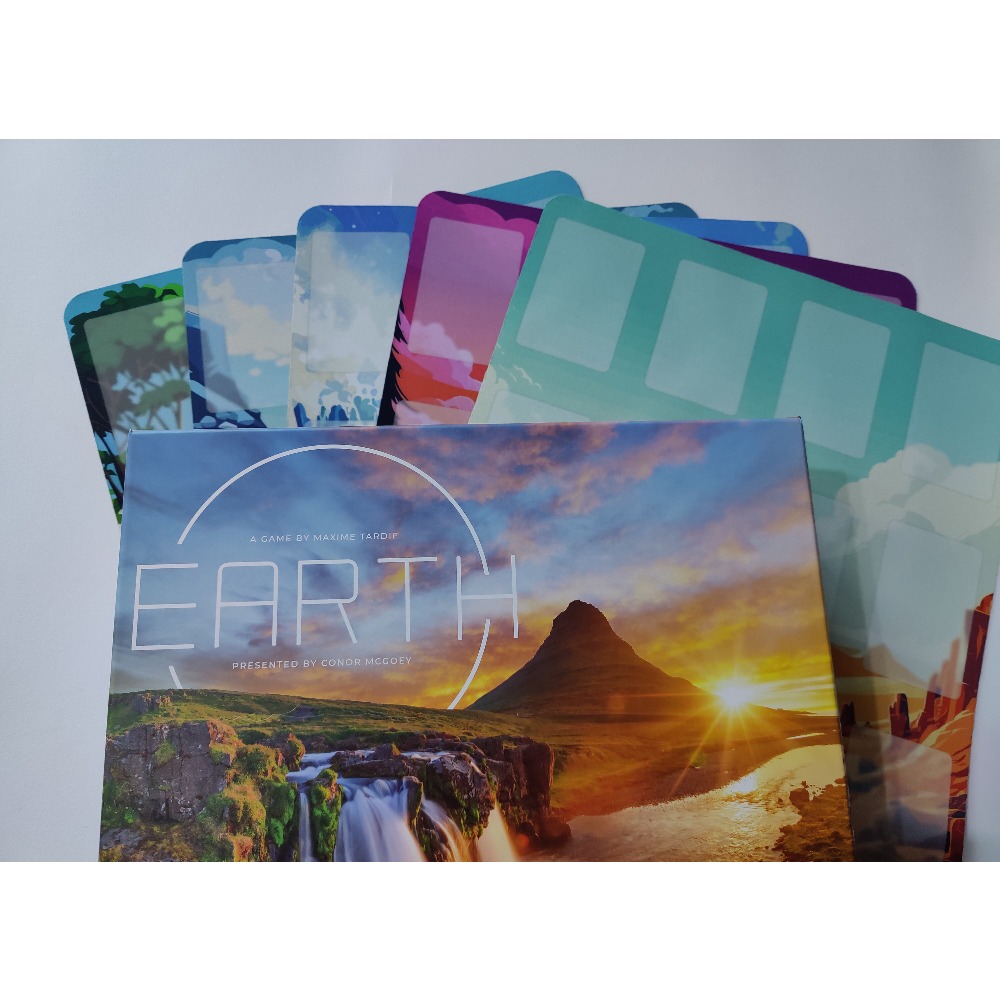 Play Mat Neoprene - Earth Board Game Playmat: Resmi olmayan,