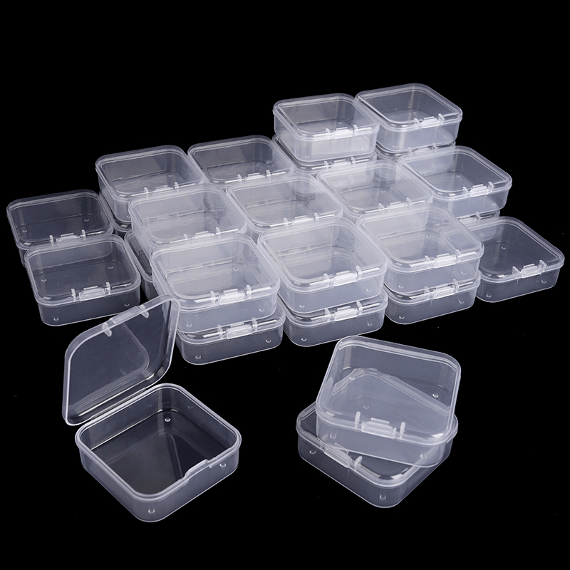 Board Game Organization - 2 boyutları temizle küçük kaplar plastik