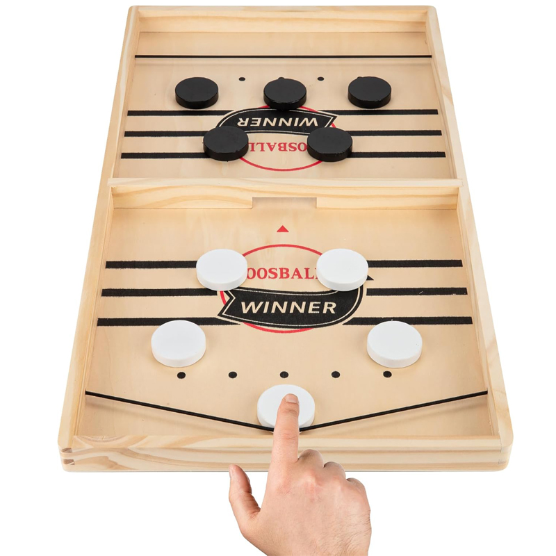 Board Game Electronic Table - Hızlı Sling Puck Masaüstü Langırt Oyunu