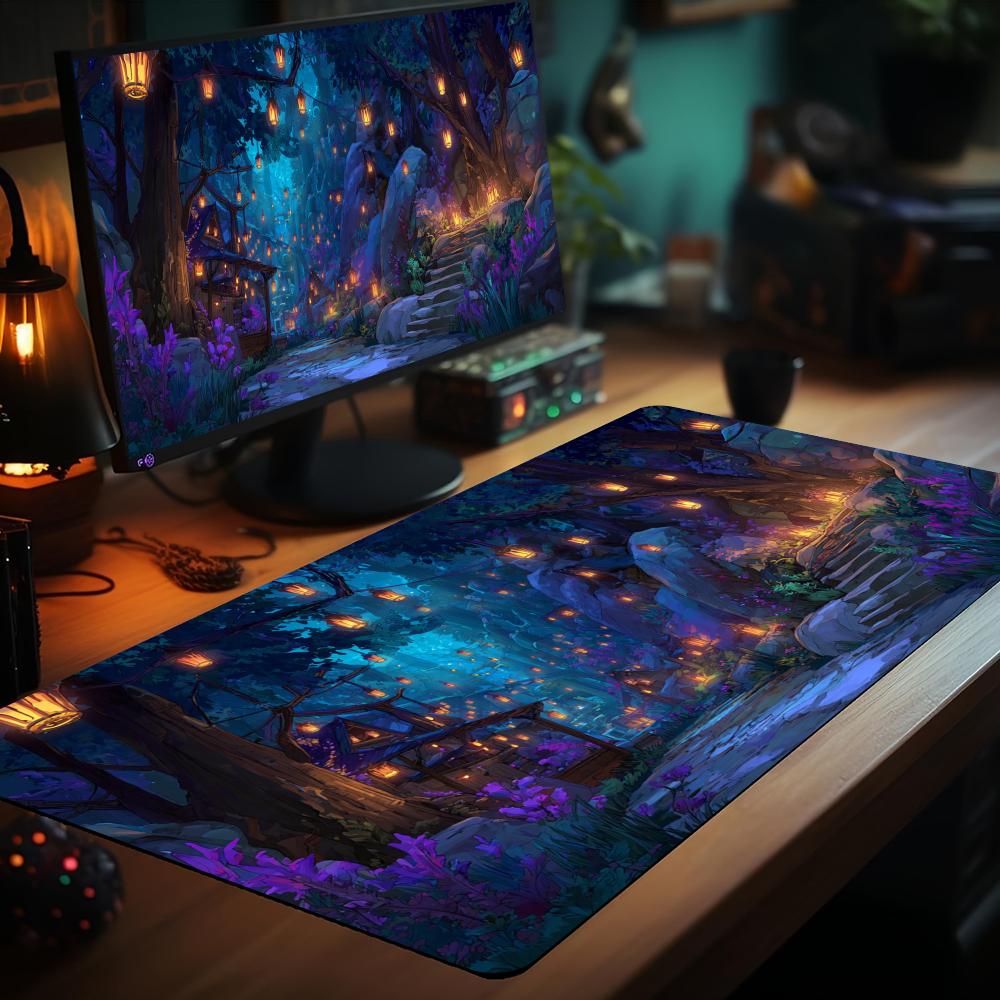 Orman Gizli Diyarı Temalı TCG  - Play Mat Neoprene incelemesi ve fiyatı