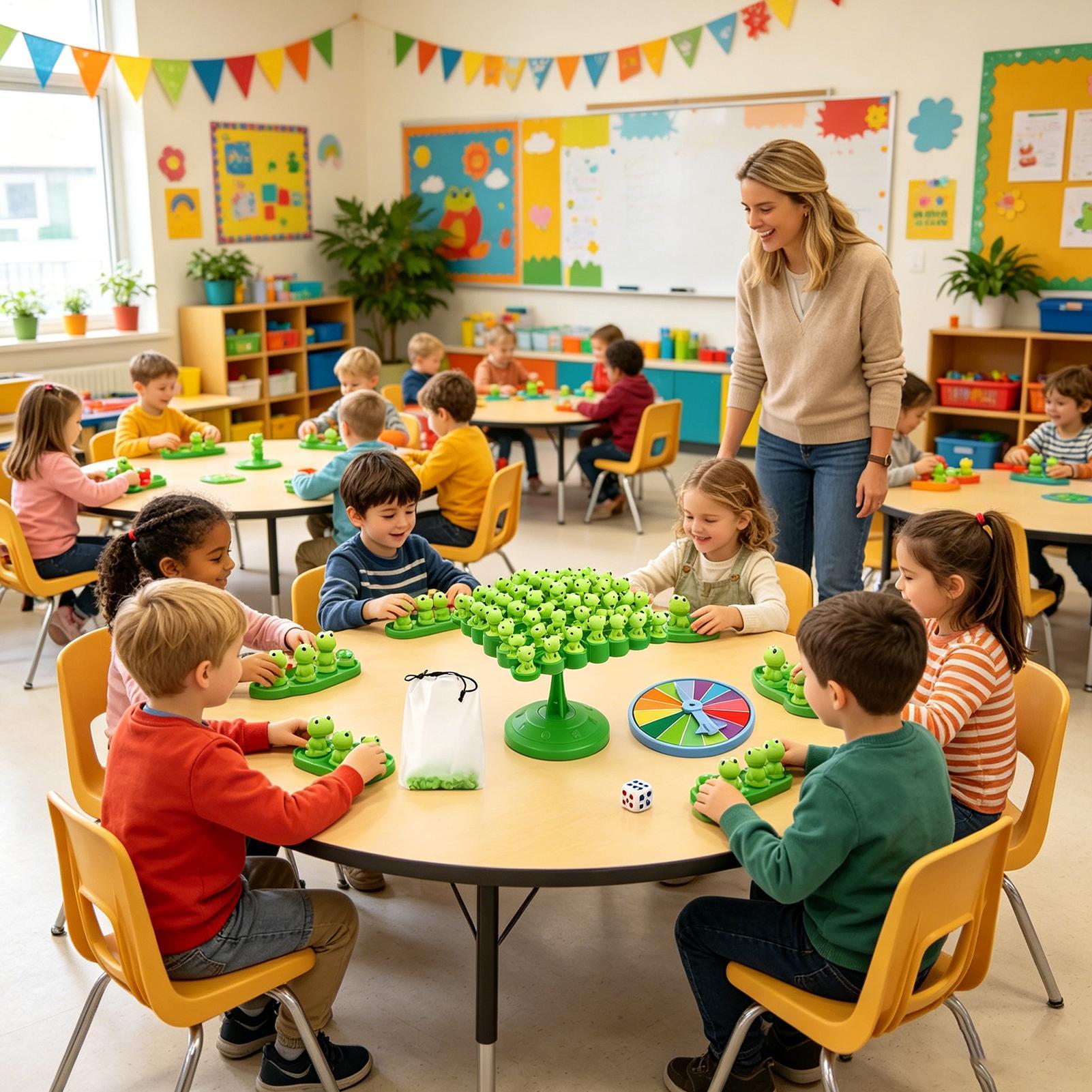 Çocuklar için Kurbağa Denge Ağ - Board Game Electronic Table incelemesi ve fiyatı