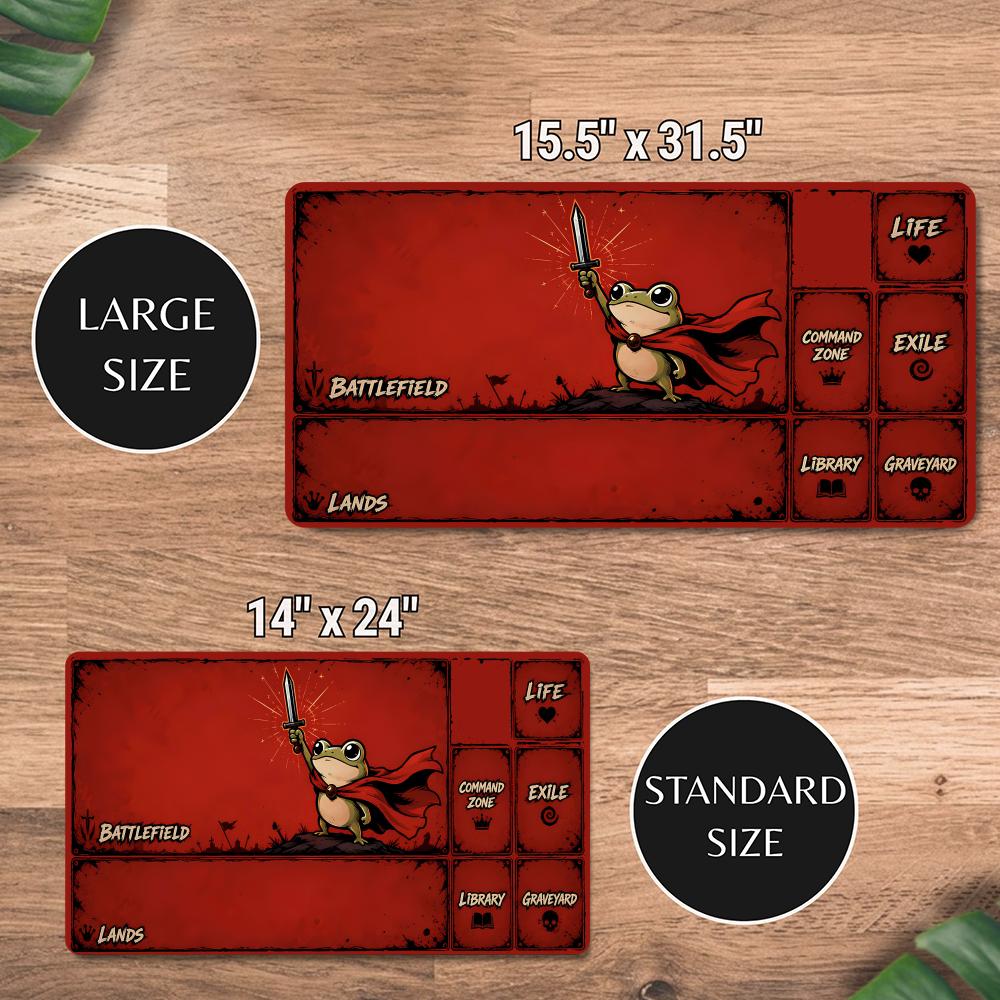 Kırmızı Pelerin Kılıç Kurbağa  - Play Mat Neoprene incelemesi ve fiyatı