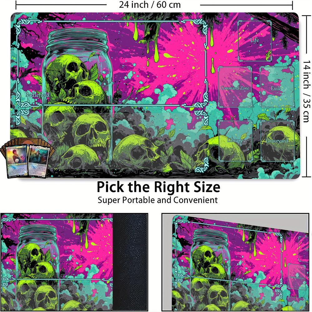 Neon Jungle ve Skull Bottles T - Play Mat Neoprene incelemesi ve fiyatı
