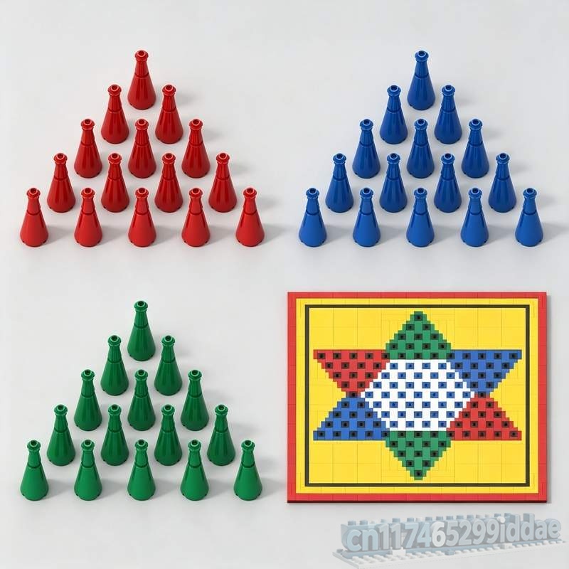 781 Parça Halma Masa Oyunu MOC - Board Game Halma incelemesi ve fiyatı