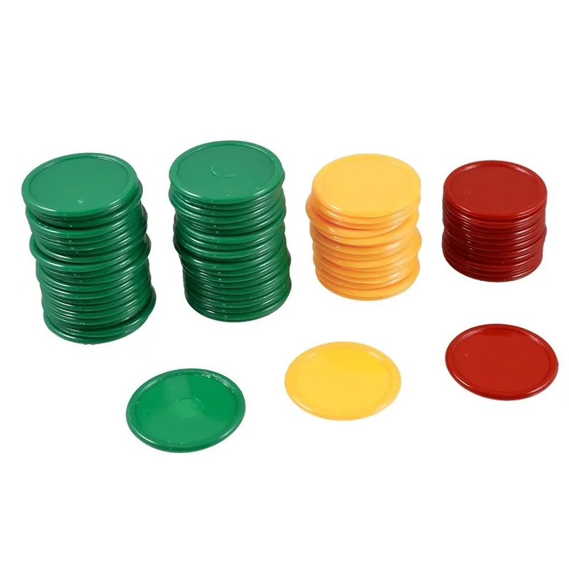 Poker Cips 3.2 cm 3 Renk Plast - Board Game With Chips incelemesi ve fiyatı