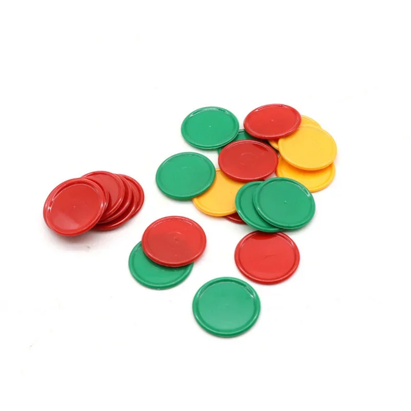 Poker Cips 3.2 cm 3 Renk Plast - Board Game With Chips incelemesi ve fiyatı