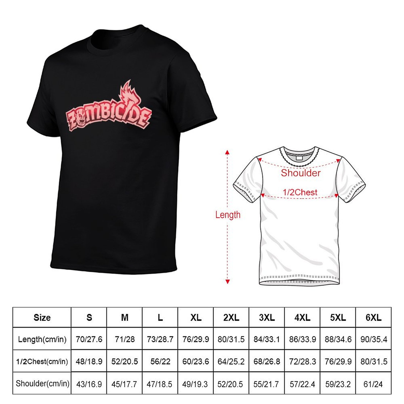 Zombicide BoardGame T-Shirt ba - Board Game Zombicide incelemesi ve fiyatı