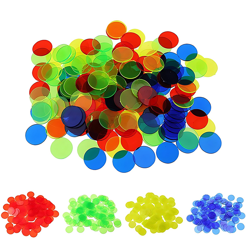 100/200 adet 19mm yuvarlak say - Board Game With Chips incelemesi ve fiyatı