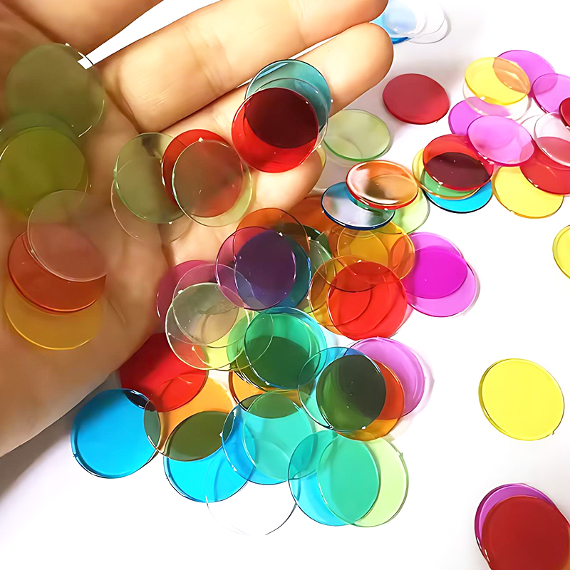 100/200 adet 19mm yuvarlak say - Board Game With Chips incelemesi ve fiyatı