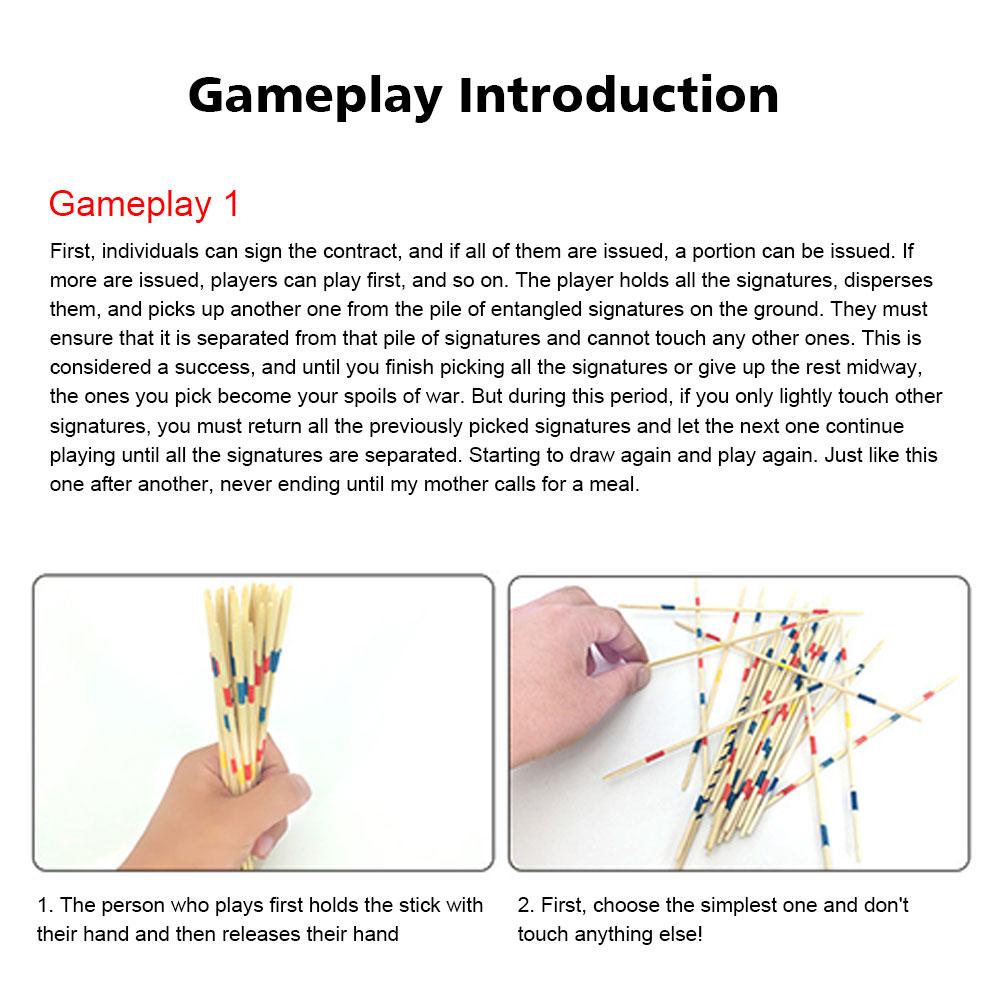 1 Takım Geleneksel Mikado Spie - Board Game Organization incelemesi ve fiyatı