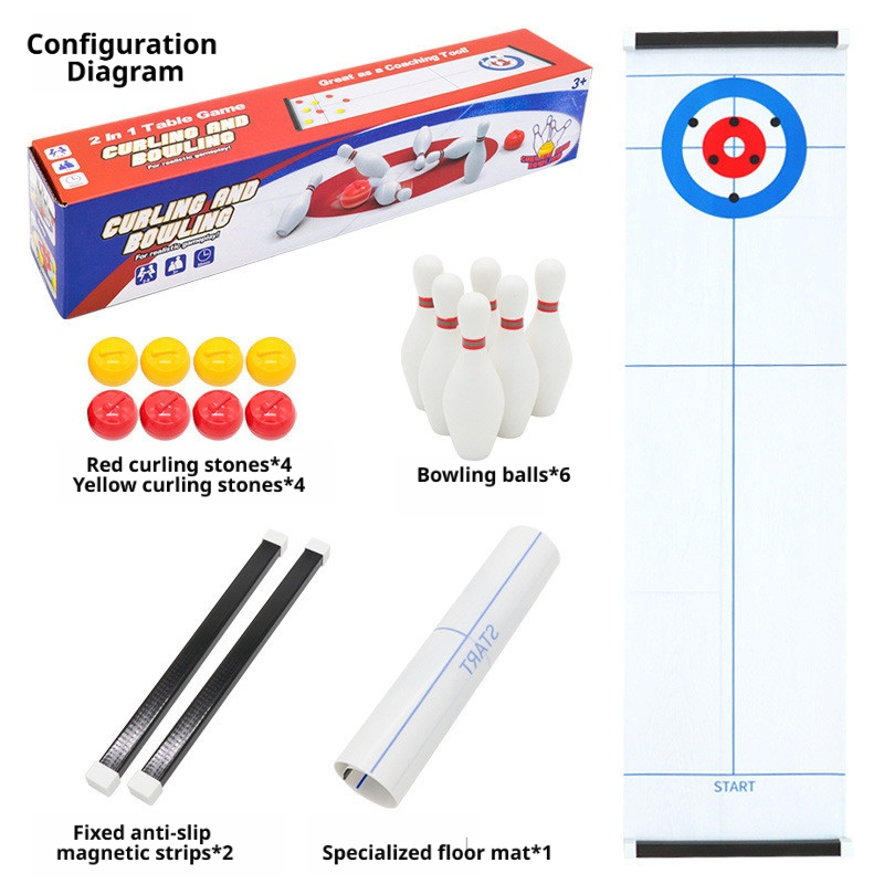 Yeni Mini Curling ve Bowling M - Board Game Electronic Table incelemesi ve fiyatı