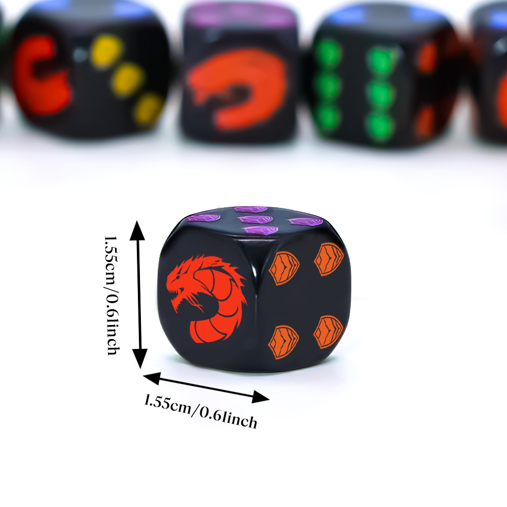 6 adet ejderha kalkanı Crest ç - Board Game Night incelemesi ve fiyatı