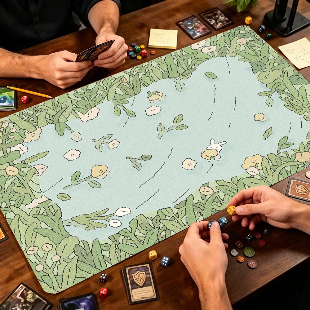 Sevimli Tavşanlı Gölet Yeşil B - Play Mat Neoprene incelemesi ve fiyatı