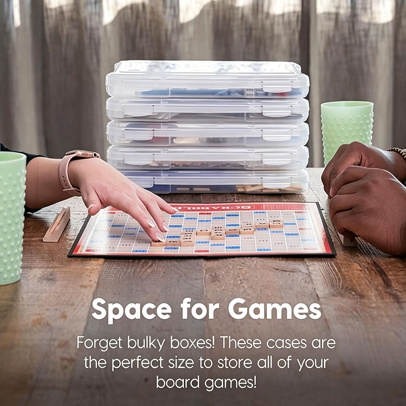 2'li Paket Şeffaf İnce Tahta O - Board Game Organization incelemesi ve fiyatı